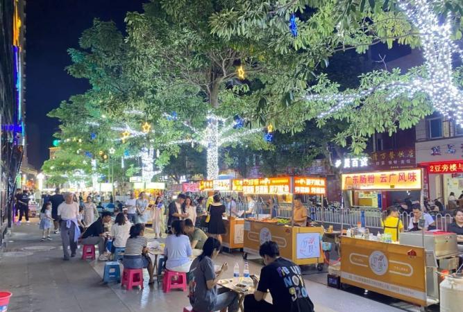 沙壩夜市